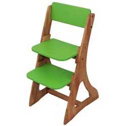 Дитячий зростаючий стілець C500 Зелений