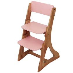 Дитячий зростаючий стілець C500 Рожевий