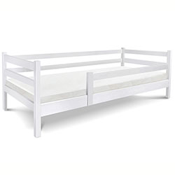 Ліжко Соня Затишок з огорожею 90х200 Білий