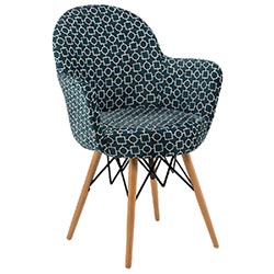 Кресла Gora-V Букові ніжки Сидіння з тканиною Artclass 808
