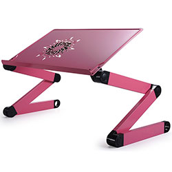 Фото Столик для ноутбука з активним охолодженням UFT T60 Pink