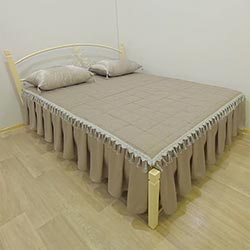 Ліжко Кассандра на дерев’яних ніжках 140x190
