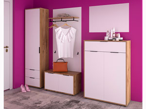 Збільшити фото: Сієна (Білий + Дуб Вотан) від Сокме #1