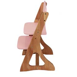 Фото Дитячий зростаючий стілець C500 Рожевий