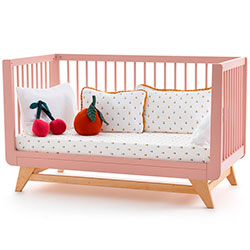 Фото Дитяче ліжечко Baby Lux 70х140 Рожеве