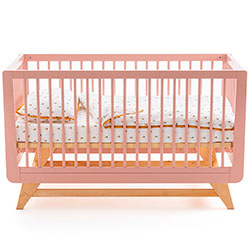 Фото Дитяче ліжечко Baby Lux 70х140 Рожеве