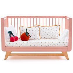 Фото Дитяче ліжечко Baby Lux 70х140 Рожеве