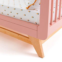 Фото Дитяче ліжечко Baby Lux 70х140 Рожеве