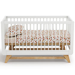 Фото Дитяче ліжечко Baby Lux 70х140 Біле