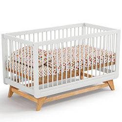 Фото Дитяче ліжечко Baby Lux 70х140 Біле