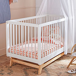 Фото Дитяче ліжечко Baby Lux 70х140 Біле