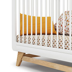 Фото Дитяче ліжечко Baby Lux 70х140 Біле