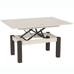 Фото Стіл-трансформер B-Fly Гікорі Рокфорд Світлий + Венге ноги