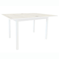 Фото Стіл-трансформер Lunch Артвуд Світлий + Білі ноги