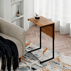 Фото Стіл-трансформер Just Fiji Дуб Крафт Золотий + Чорні ноги