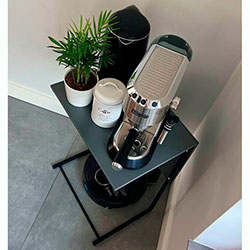 Фото Стіл-трансформер Just Fiji Графіт + Чорні ноги