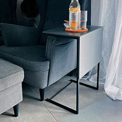 Фото Стіл-трансформер Just Fiji Графіт + Чорні ноги