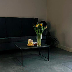 Фото Стіл-трансформер Just Fiji Графіт + Чорні ноги