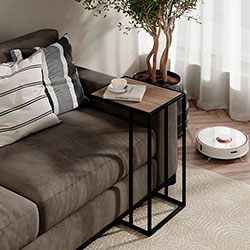 Фото Стіл-трансформер Fiji Double Чорний + Дуб Вінтаж Оксид