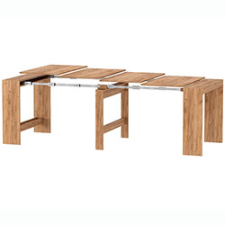 Фото Стіл-трансформер Python Дуб Крафт Золотий