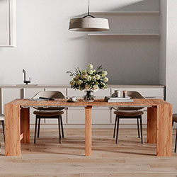 Фото Стіл-трансформер Python Дуб Крафт Золотий