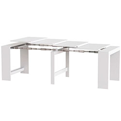 Фото Стіл-трансформер Python Білий Діамант