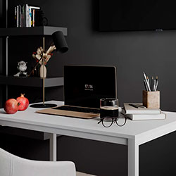 Фото Стіл Brevity Loft Mid Білий Діамант + Білі ноги