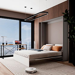 Фото Ліжко трансформер Mitra 160x200 Білий