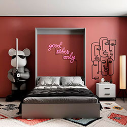 Фото Ліжко трансформер Mitra 140x200 Попелястий