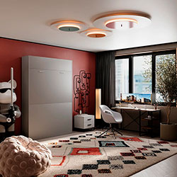 Фото Ліжко трансформер Mitra 140x200 Попелястий