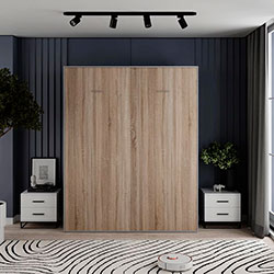 Фото Ліжко трансформер Juno 160x200 Дуб Сонома