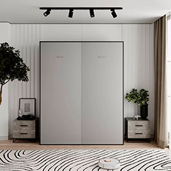 Фото Ліжко трансформер Juno 160x200 Попелястий