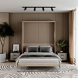 Фото Ліжко трансформер Juno 160x200 Попелястий