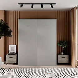 Фото Ліжко трансформер Juno 160x200 Попелястий