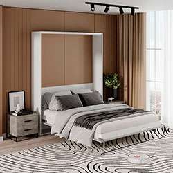 Фото Ліжко трансформер Juno 160x200 Попелястий