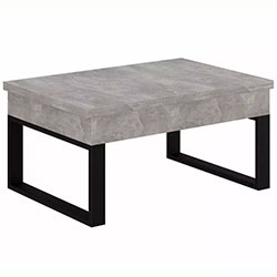 Стіл-трансформер S-Fly Ательє Світлий + Чорні ноги