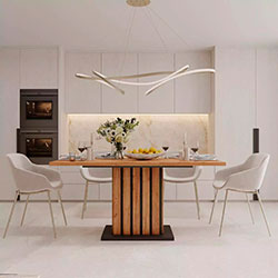 Фото Стіл-трансформер Oxford Дуб Крафт Золотий + Графіт Сірий