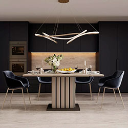 Фото Стіл-трансформер Oxford Кашемір + Графіт Сірий