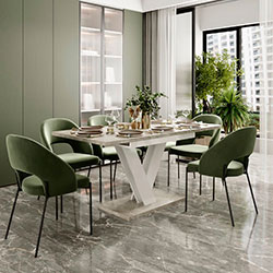 Фото Стіл-трансформер Urban Ательє Світлий + МДФ Білий Глянець