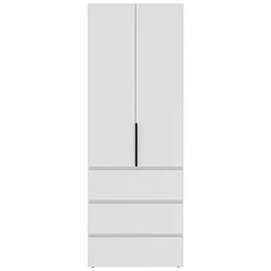 Фото Шафа розпашна комбінована №2 Light Білий Діамант