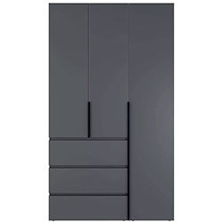 Шафа розпашна комбінована №2 Light Графіт