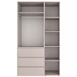 Фото Шафа розпашна комбінована №2 Light Кашемір