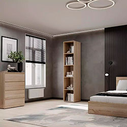 Фото Пенал закритий №1 полиці Light Дуб Сонома