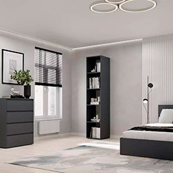 Фото Пенал закритий №1 полиці Light Графіт