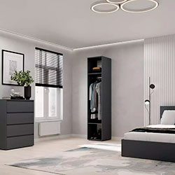 Фото Пенал закритий №1 штанга Light Графіт