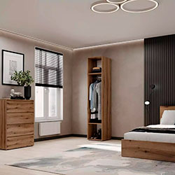 Фото Пенал закритий №1 штанга Light Дуб Евок