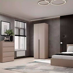 Фото Шафа розпашна №1 Light Кашемір