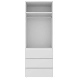 Фото Шафа розпашна №2 Light Білий Діамант