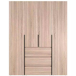 Шафа розпашна комбінована №1 Light Дуб Сонома