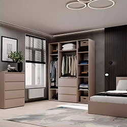 Фото Шафа розпашна комбінована №1 Light Кашемір